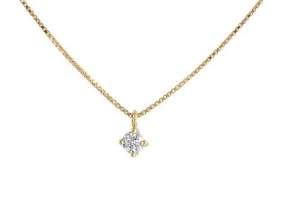 Collar Corona Diamante- 0,08ct