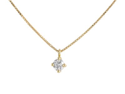 Collar Corona Diamante - 0,14ct