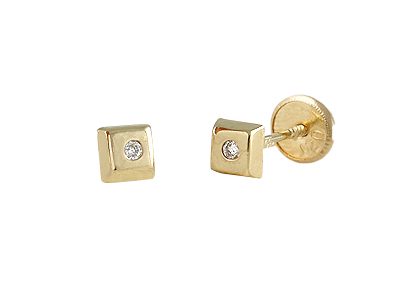 Aros Diamante Baby Cuadro