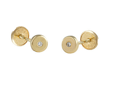 Aros Diamante Baby Redondo