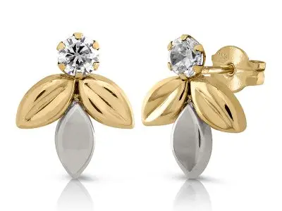 aros de oro para rostro ovalado