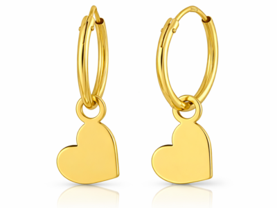 Aros argolla de oro italiano