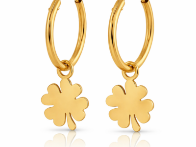 Aros argolla Fortuna de oro