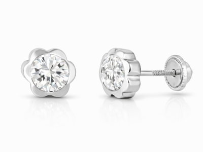 Aros Toscana Bianca de oro blanco