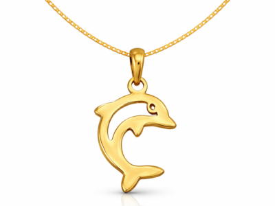 collar de oro italiano de 18 quilates